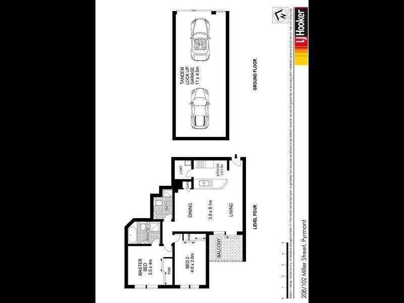 208/102 Miller St, Pyrmont NSW 2009