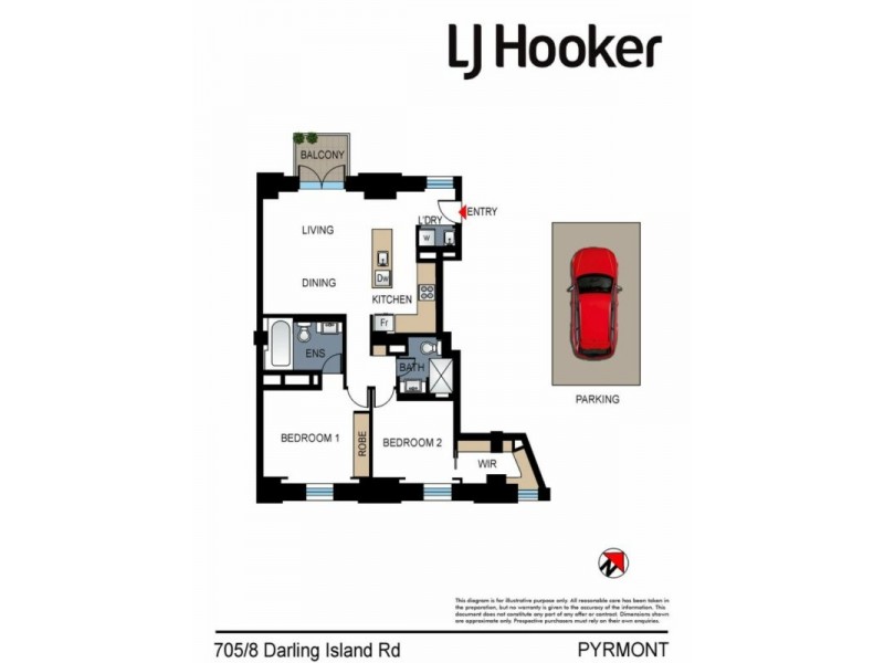 805/8 Darling Island Road, Pyrmont NSW 2009