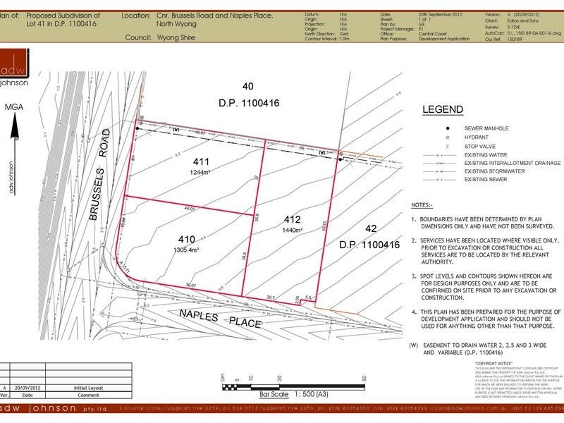 410-411-412/of Lot 41 Cnr Naples & Brussells Road, Wyong NSW 2259