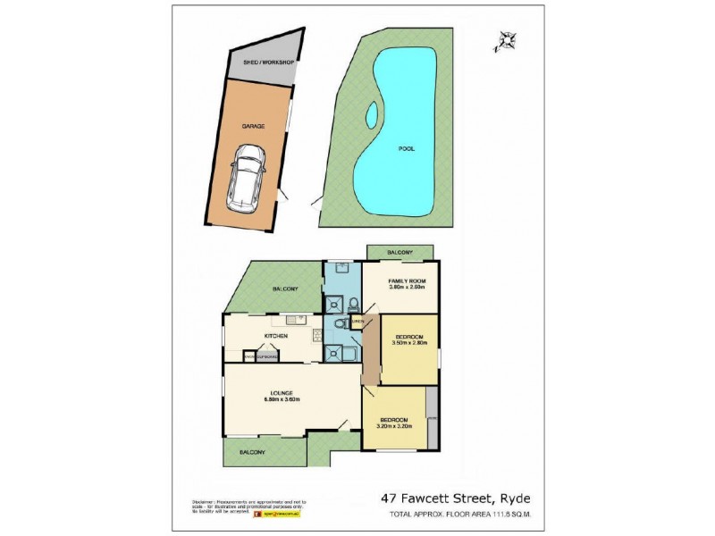 47 Fawcett St, Ryde NSW 2112