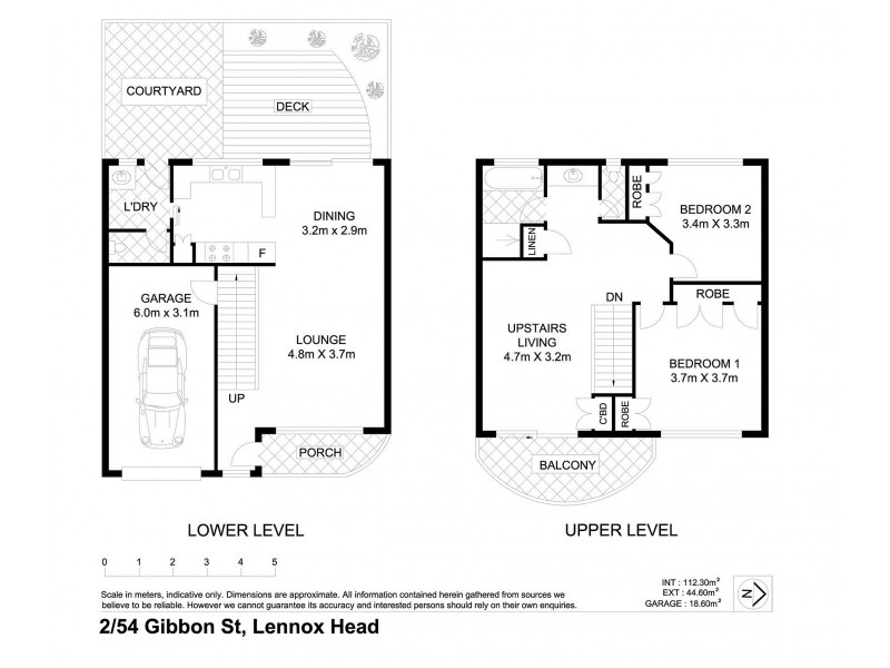 2/54 Gibbon Street, Lennox Head NSW 2478 Floorplan