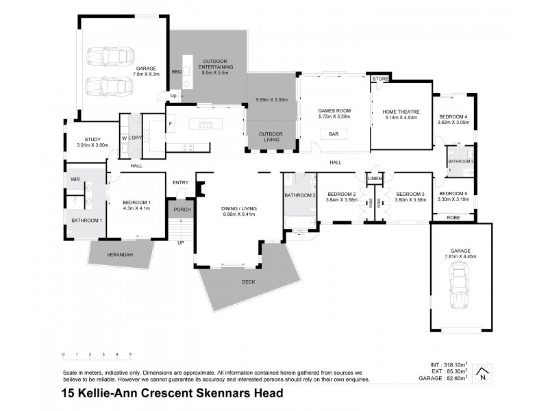 15 Kellie-Ann Crescent, Lennox Head NSW 2478 Floorplan