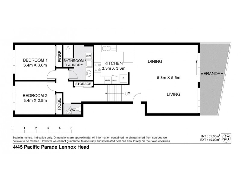 4/45 Pacific Parade, Lennox Head NSW 2478 Floorplan