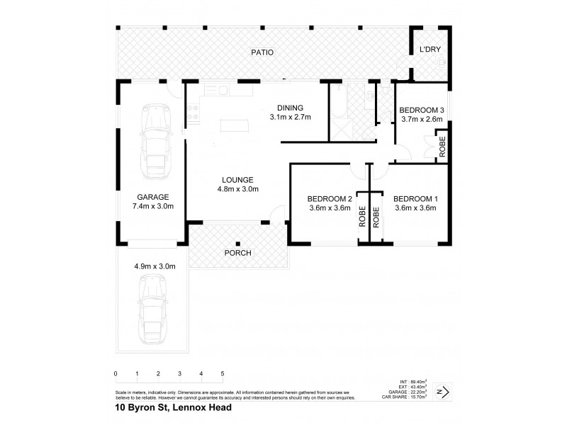 10 Byron Street, Lennox Head NSW 2478 Floorplan