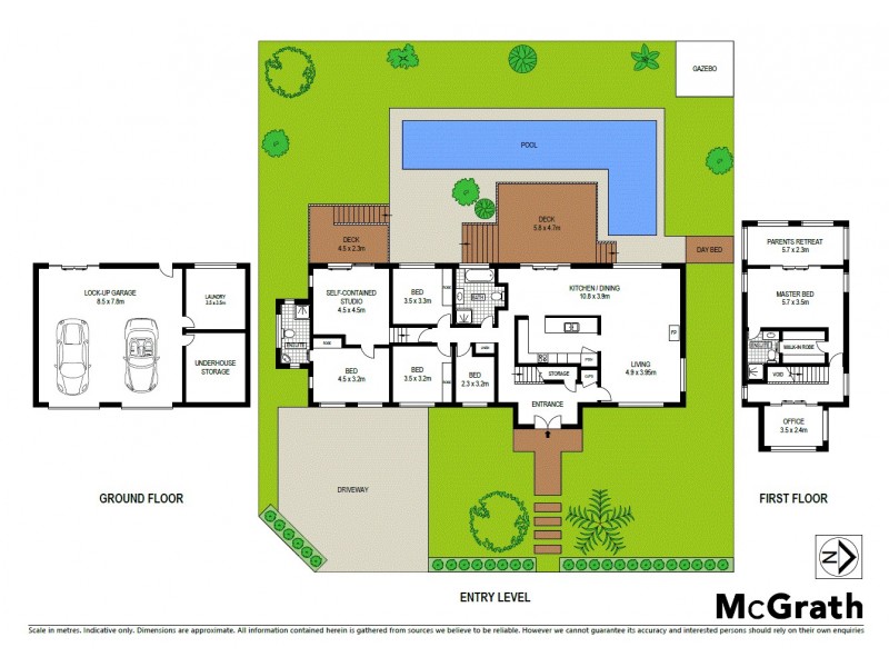 6 Hilltop Place, Lennox Head NSW 2478 Floorplan
