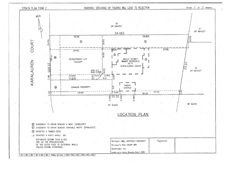 Lot 1/14 Karalauren Court, Lennox Head NSW 2478 Floorplan