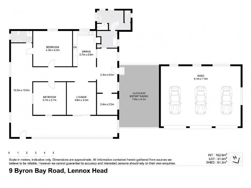 9 Byron Bay Road, Lennox Head NSW 2478 Floorplan