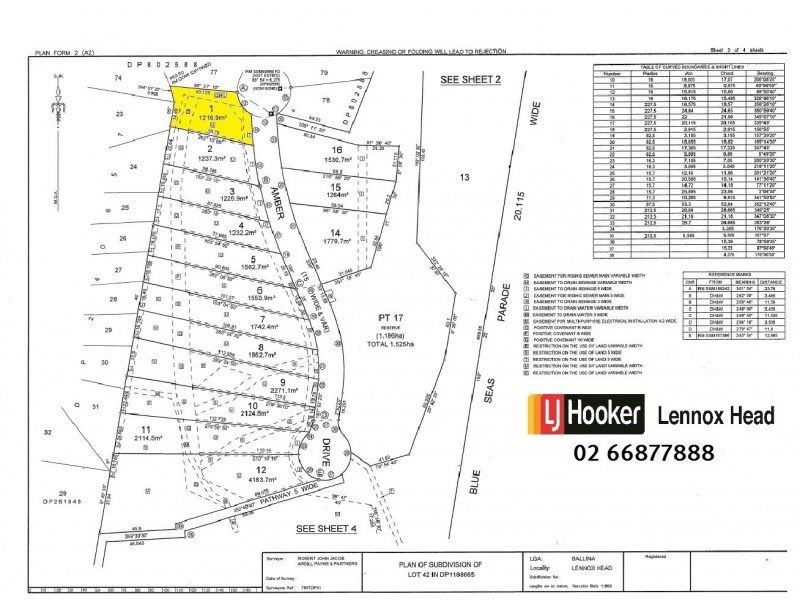 Lot 1 Amber Drive, Lennox Head NSW 2478