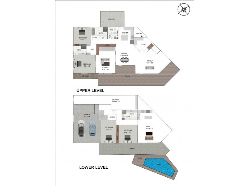 17 Edward Place, Knockrow NSW 2479 Floorplan