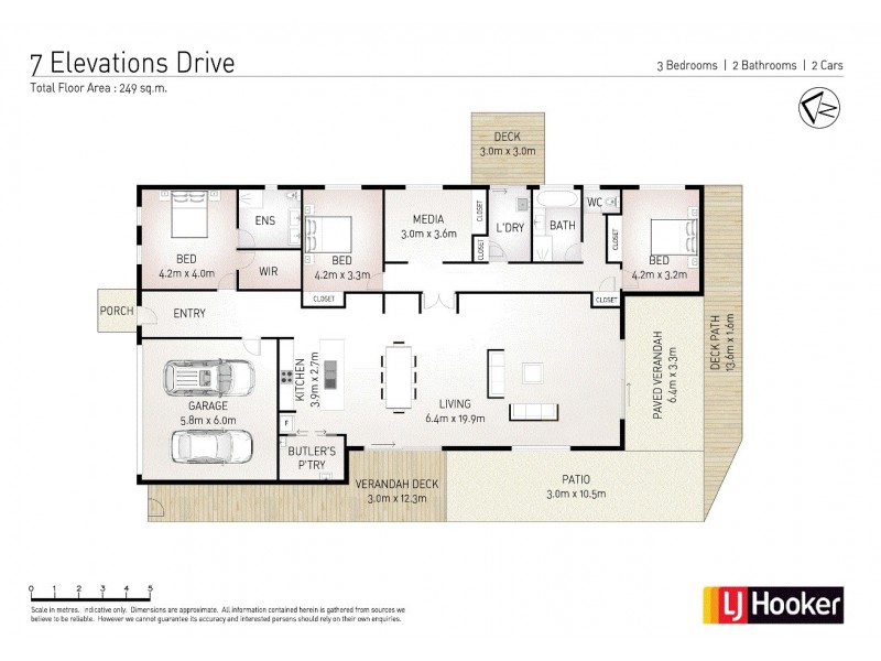 7 Elevation Drive, Skennars Head NSW 2478 Floorplan