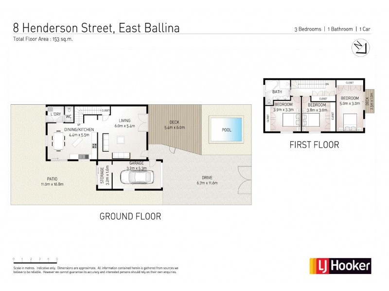 8 Henderson Street, East Ballina NSW 2478 Floorplan