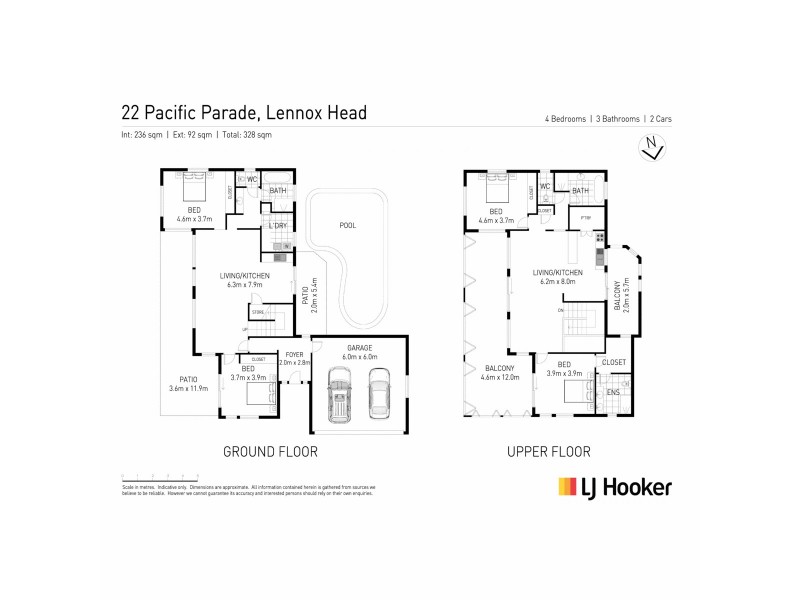 22 Pacific Parade, Lennox Head NSW 2478 Floorplan