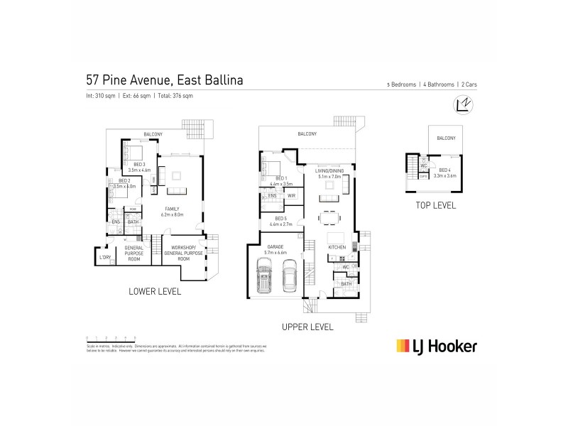 57 Pine Avenue, East Ballina NSW 2478 Floorplan