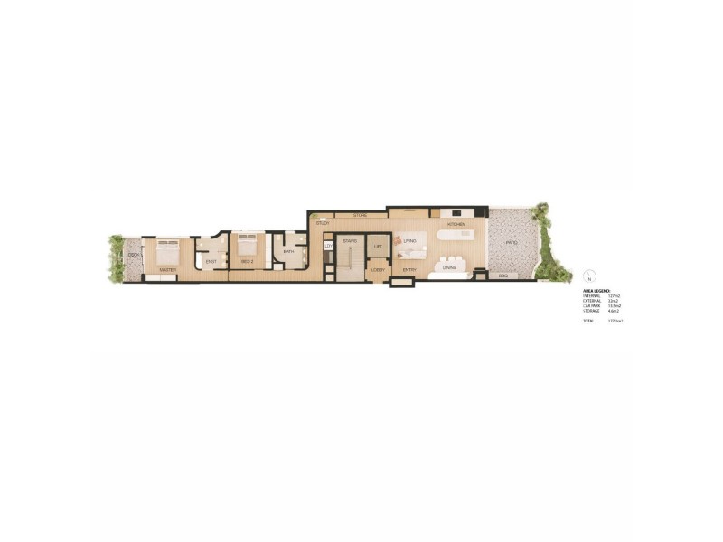 Unit 1/74 Ballina Street, Lennox Head NSW 2478 Floorplan