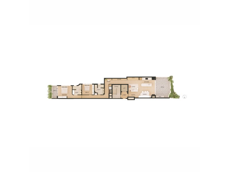 Unit 1/74 Ballina Street, Lennox Head NSW 2478 Floorplan