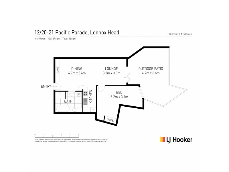 12/20-21 Pacific Parade, Lennox Head NSW 2478 Floorplan