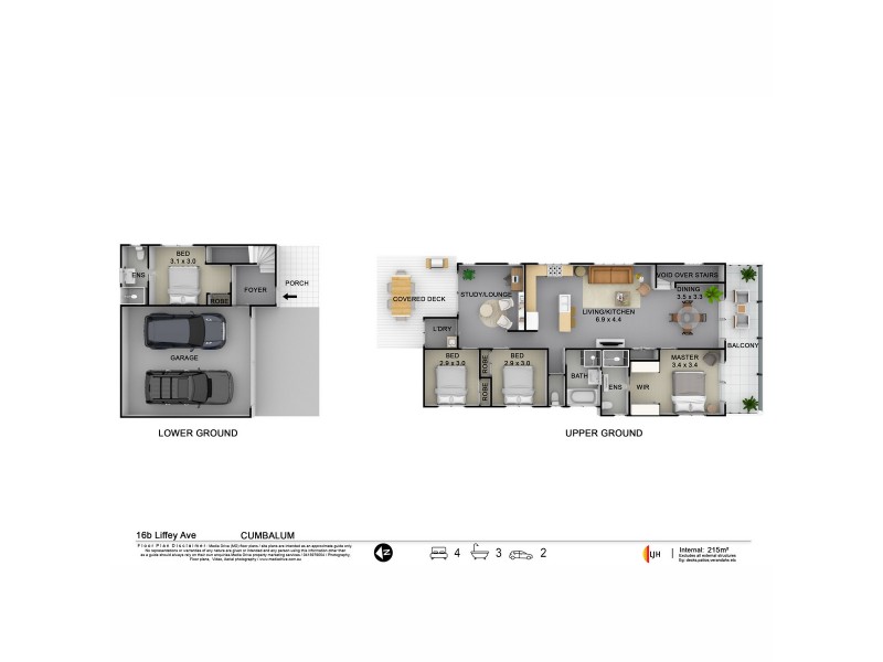 16B Liffey Avenue, Cumbalum NSW 2478 Floorplan