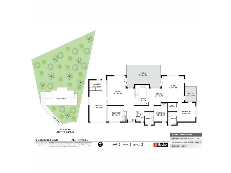 6 Coachwood Court, Alstonville NSW 2477 Floorplan
