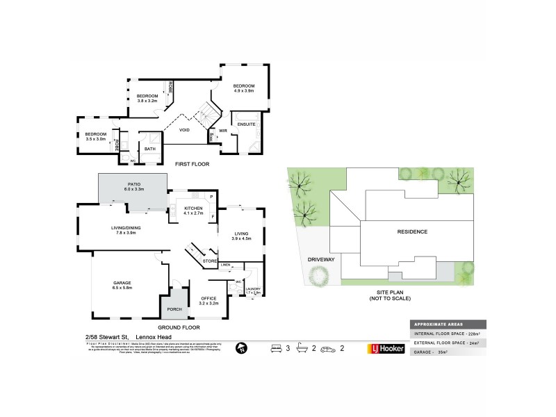 2/58 Stewart Street, Lennox Head NSW 2478 Floorplan