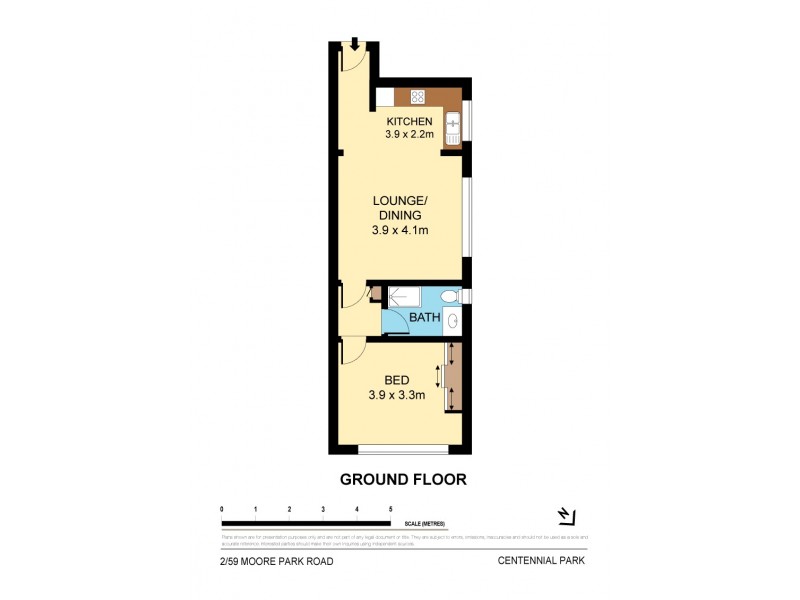 2/59 Moore Park Road, Centennial Park NSW 2021 Floorplan
