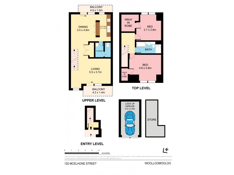 120 McElhone Street, Woolloomooloo NSW 2011 Floorplan