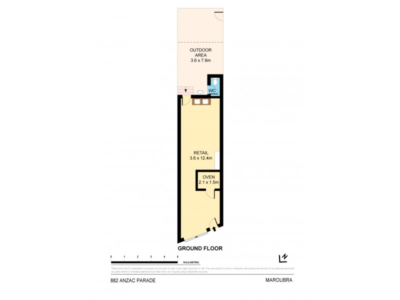 Shop 5 882 Anzac Parade, Maroubra NSW 2035 Floorplan