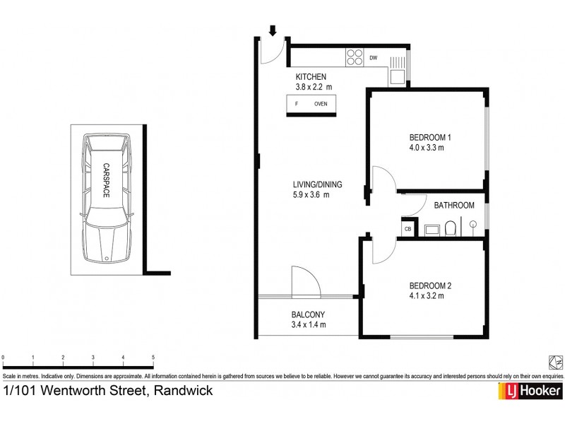 1/103 Wentworth Street, Randwick NSW 2031 Floorplan