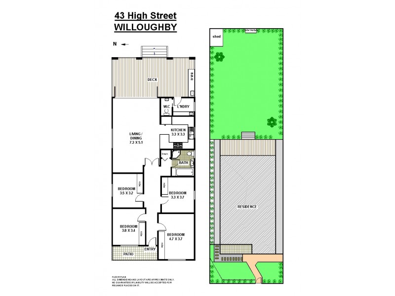 43 High Street, Willoughby NSW 2068 Floorplan