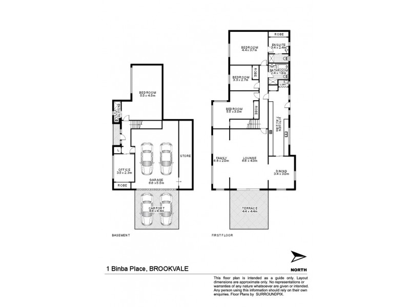1 Binba Place, Brookvale NSW 2100 Floorplan