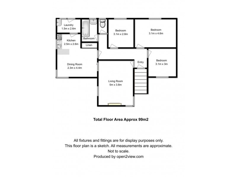 54 Fisher Drive, Herdsmans Cove TAS 7030 Floorplan
