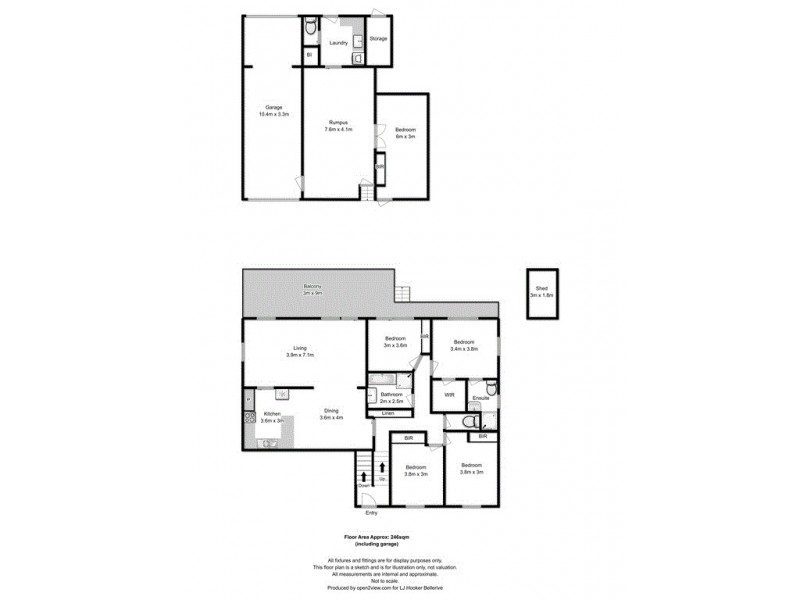 27 Sharron Drive, Granton TAS 7030 Floorplan
