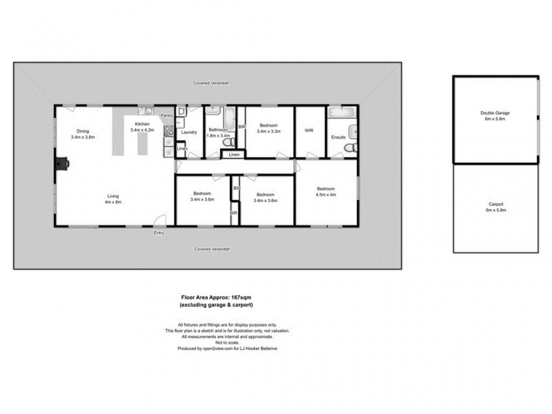 831 Native Corners Road, Campania TAS 7026 Floorplan