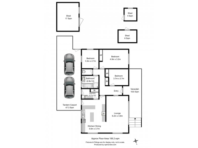 4 Minno Street, Howrah TAS 7018 Floorplan