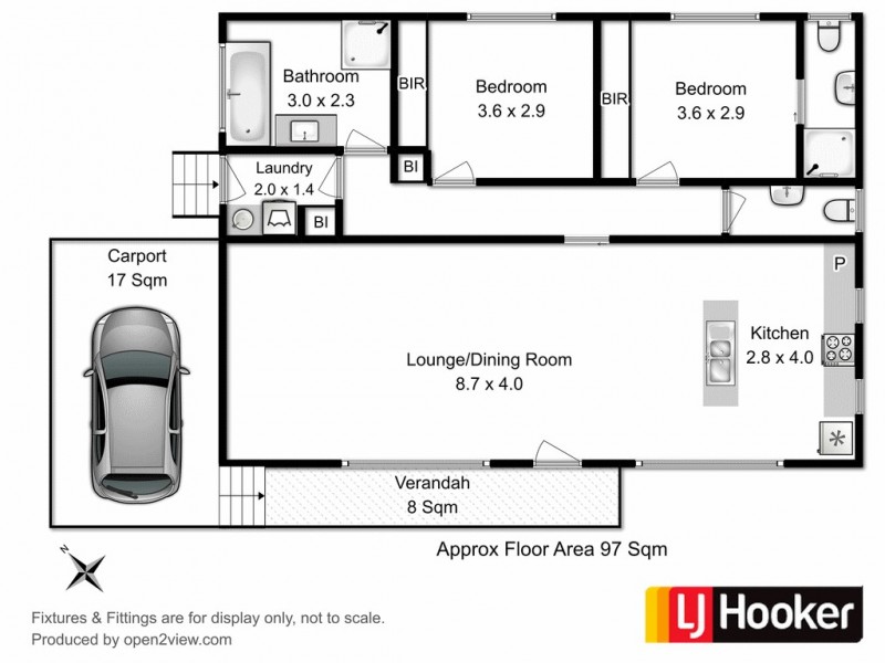 2/55 Horizon Drive, Sorell TAS 7172 Floorplan