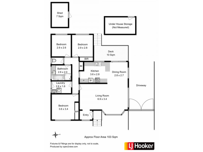 4 Saffron Drive, Kingston TAS 7050 Floorplan