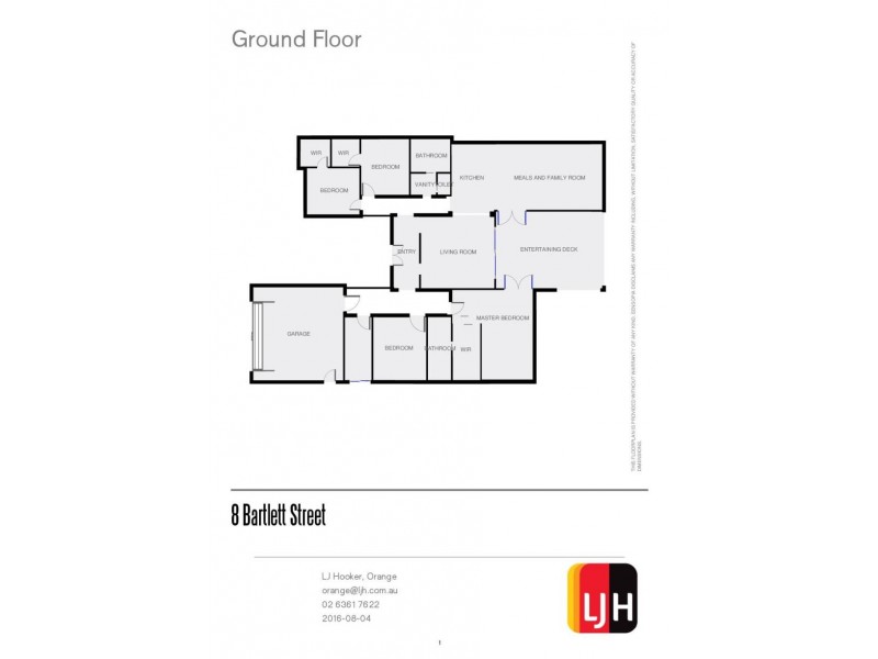 8 Bartlett Street, Orange NSW 2800 Floorplan