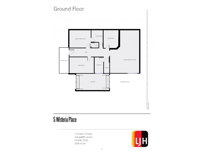 5 Wisteria Place, Orange NSW 2800 Floorplan