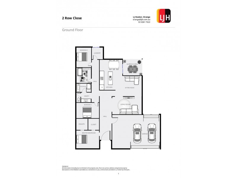 2 Row Close, Orange NSW 2800 Floorplan