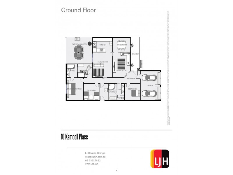 10 Kamdell Place, Orange NSW 2800 Floorplan