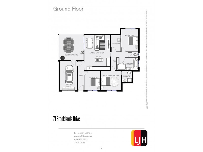 71 Brooklands Drive, Orange NSW 2800 Floorplan