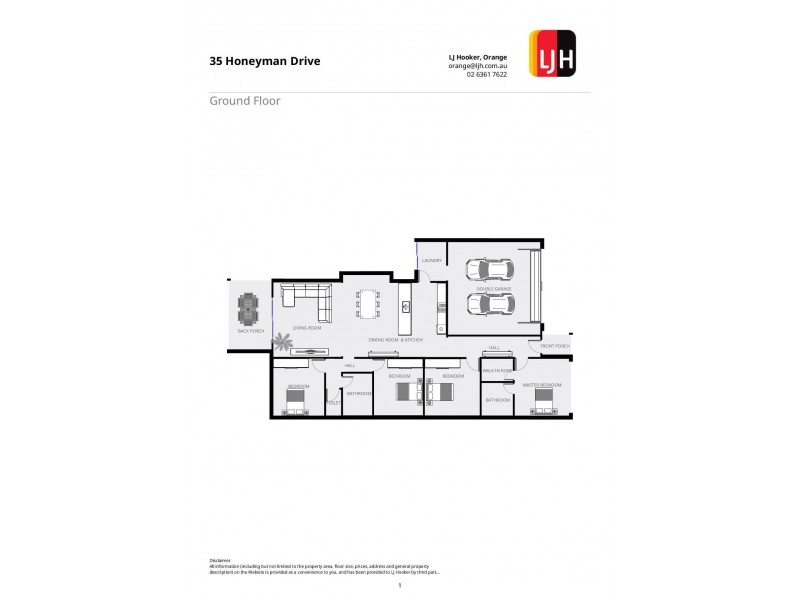 35 Honeyman Drive, Orange NSW 2800 Floorplan