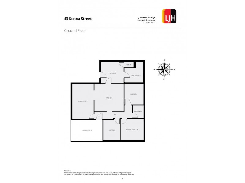 43 Kenna Street, Orange NSW 2800 Floorplan