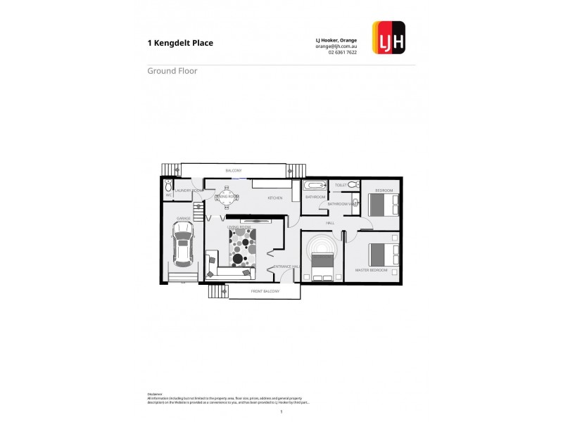 1 Kengdelt Place, Orange NSW 2800 Floorplan