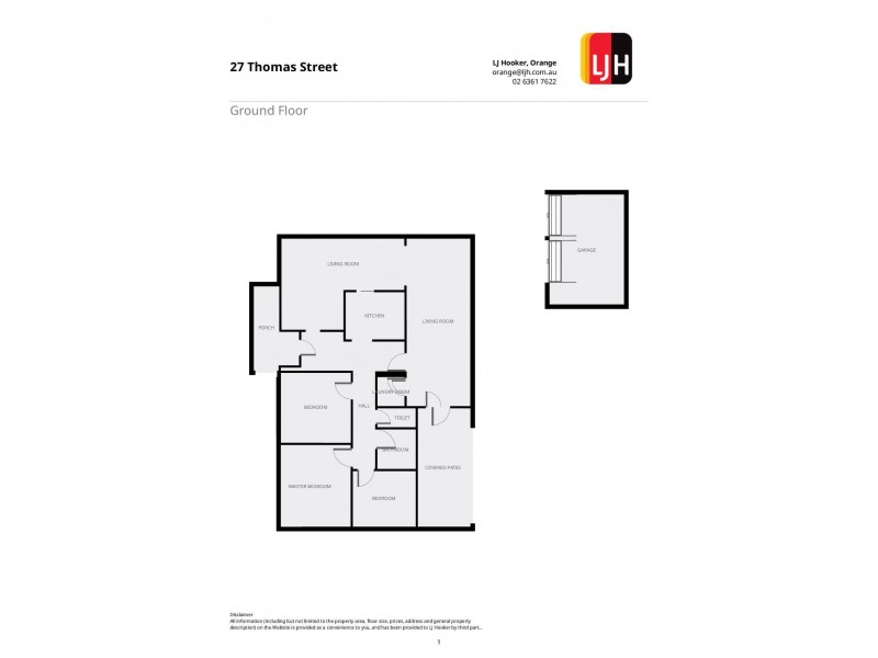 27 Thomas Street, Orange NSW 2800 Floorplan