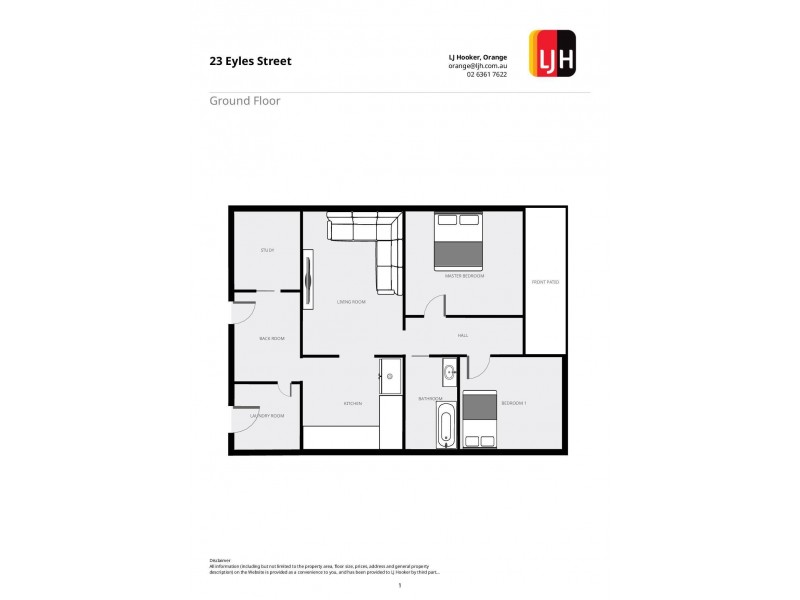 23 Eyles Street, Orange NSW 2800 Floorplan