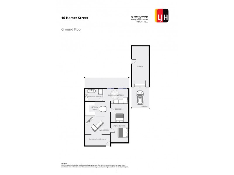 16 Hamer Street, Orange NSW 2800 Floorplan