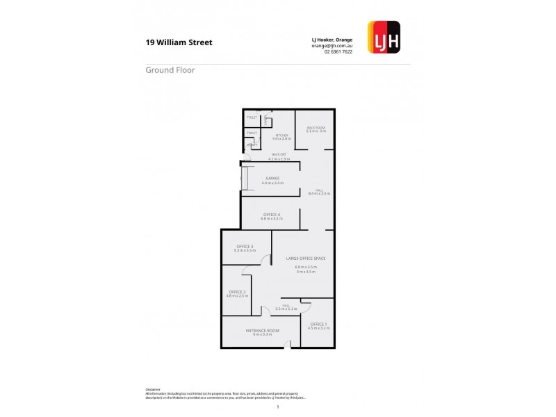 19A William Street, Orange NSW 2800 Floorplan