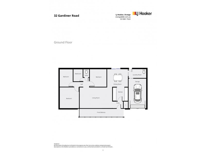 32 Gardiner Road, Orange NSW 2800 Floorplan