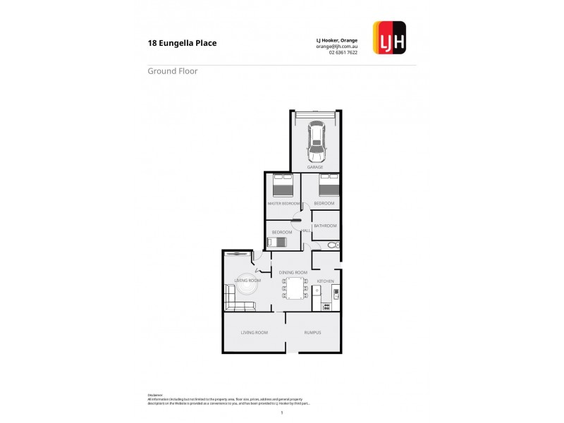 18 Eungella Place, Orange NSW 2800 Floorplan