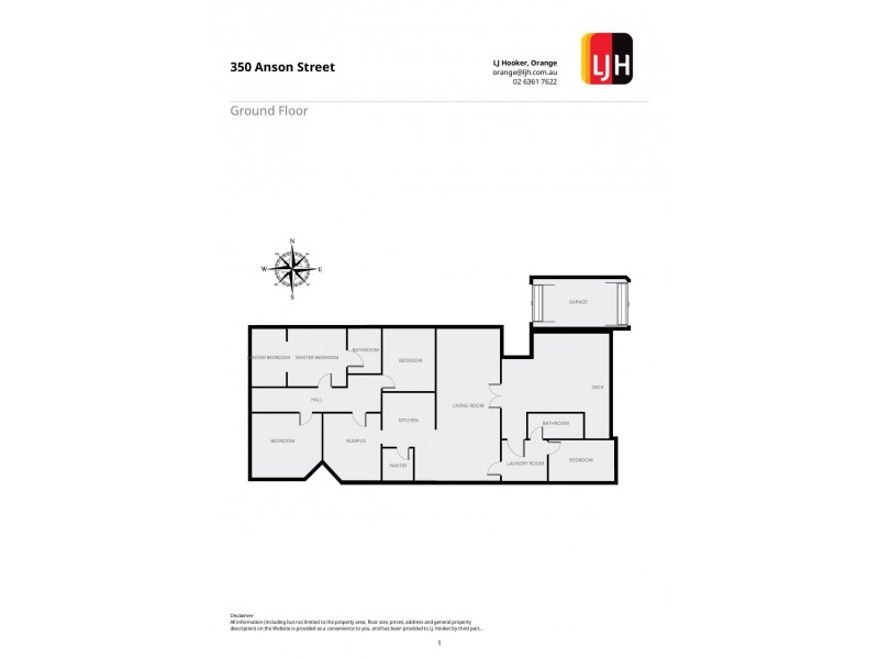 350 Anson Street, Orange NSW 2800 Floorplan